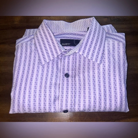 Quieti Button Down Shirt Men’s Size Small - Picture 1 of 4